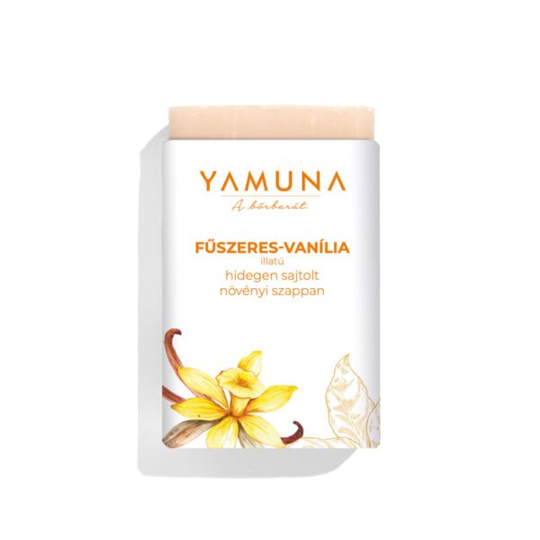 Yamuna Fűszeres vanília hidegen sajtolt szappan 110g